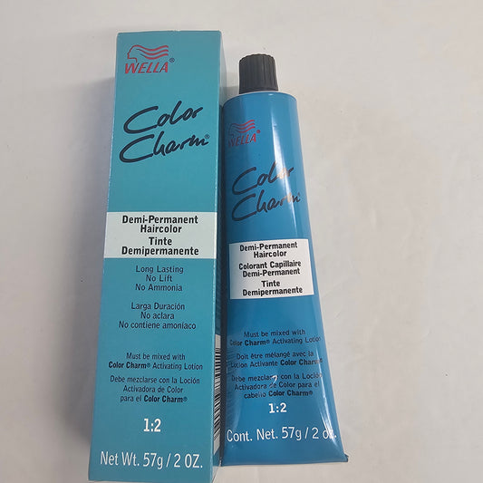 Wella color charm demi permanent hair color - no ammonia -2 oz - Unisex - discontinued