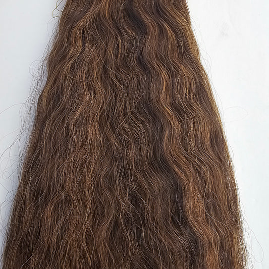Remy human hair prestige french weaving - wavy sew-in weft - 14 inch.