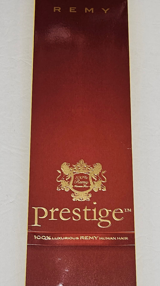 Remy human hair prestige french weaving - wavy sew-in weft - 14 inch.