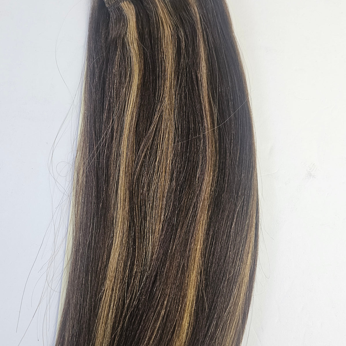 Human hair weave yaky straight for sew-in, wefts - Milky way -mixed colors