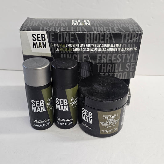 Sebman the new grooming line for the undefinable man - set