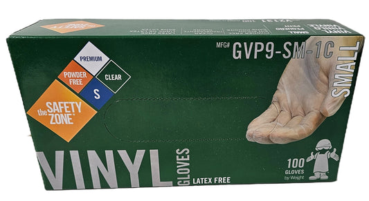 Set of 10 packs Vinyl gloves latex - free; powder - free; Clear; Size small image 0