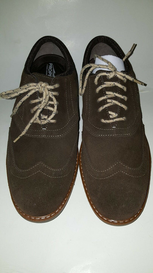 GH BASS PROPEL WINGTIP MEN'S OXFORD SHOES; BROWN; LEATHER/SUEDE/10442926200 image 0