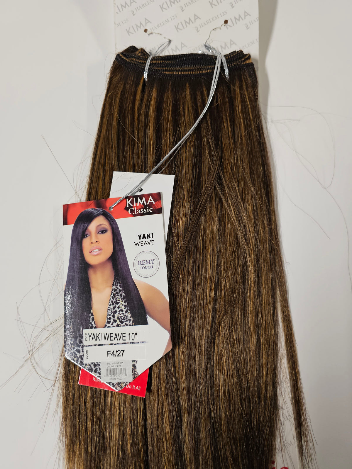 Remy touch human hair yaki weave for sew-in; straight image 8