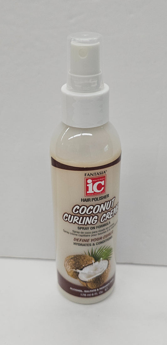 Fantasia IC Coconut Curling Cream 6oz image 0