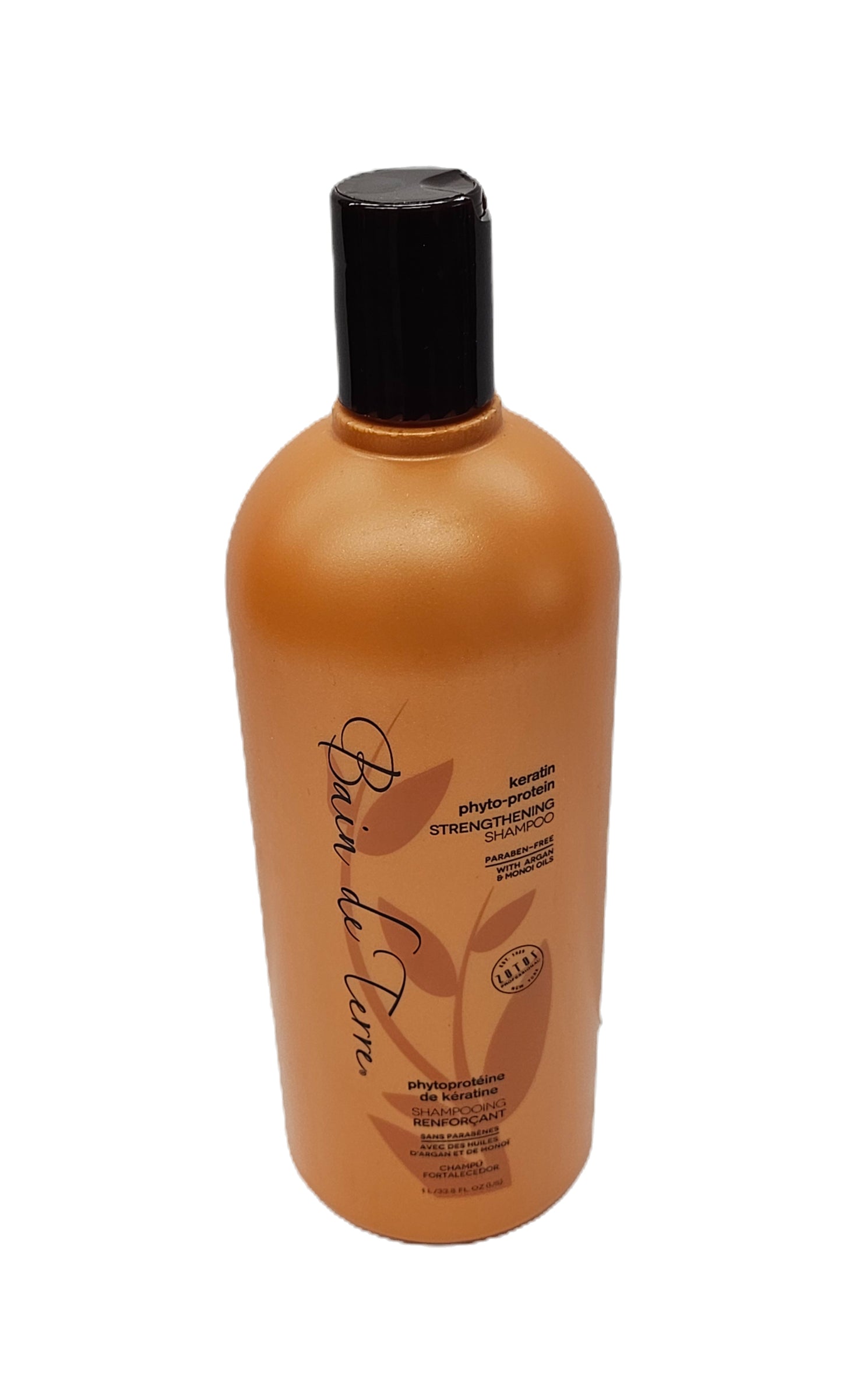 Bain de Terre Keratin Phyto-Protein Strengthening Shampoo (Size : 33.8 oz) image 2