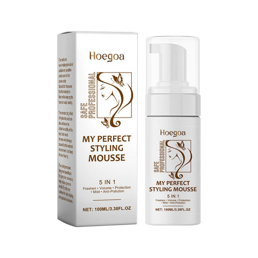 Hair Styling Mousse Moisturizing Hair Care Long Lasting Moisturizing Volume Styling Foam Styling Mousse