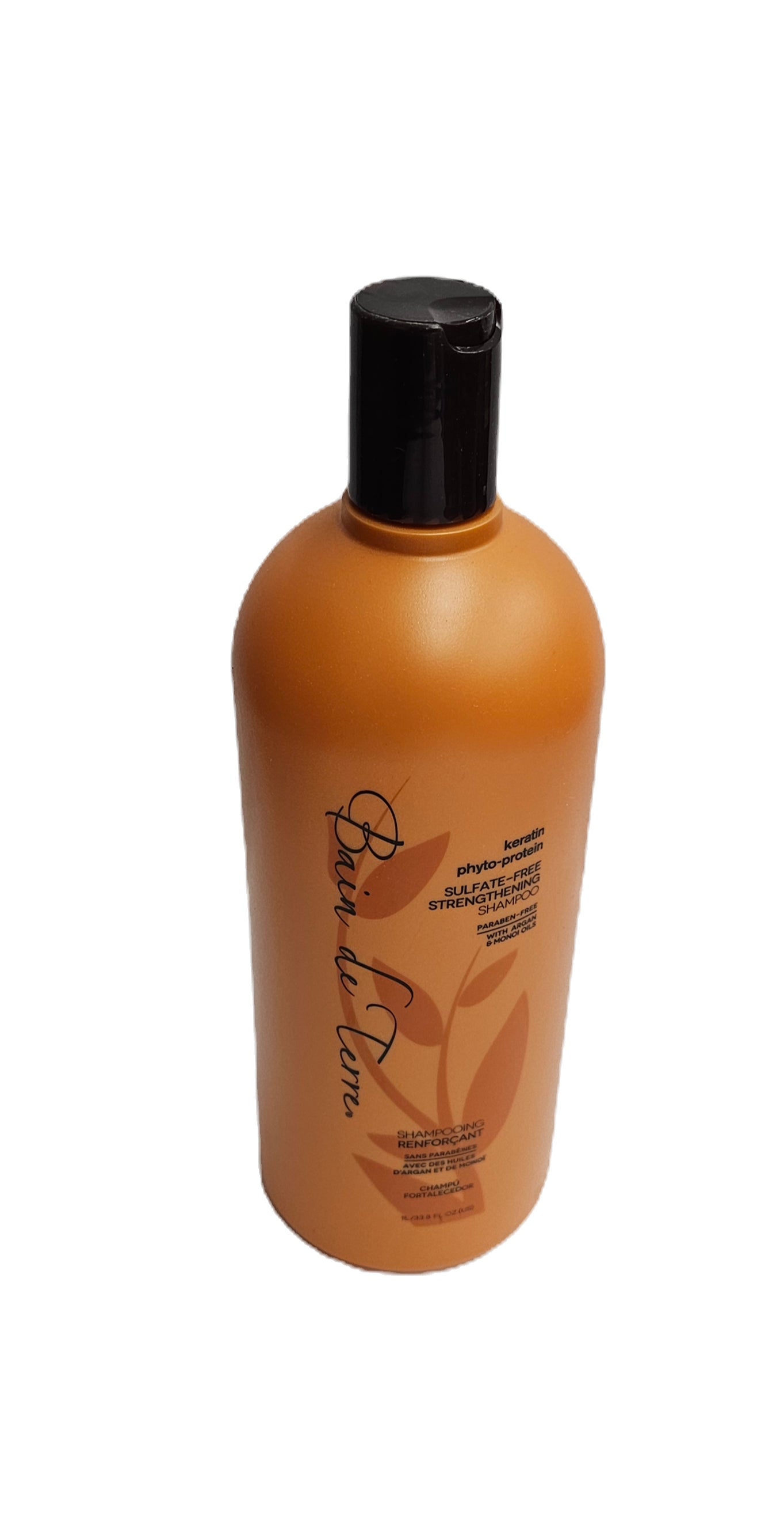 Keratin phyto-protein sulfate-free strengthening shampoo; 33.8fl.oz image 2