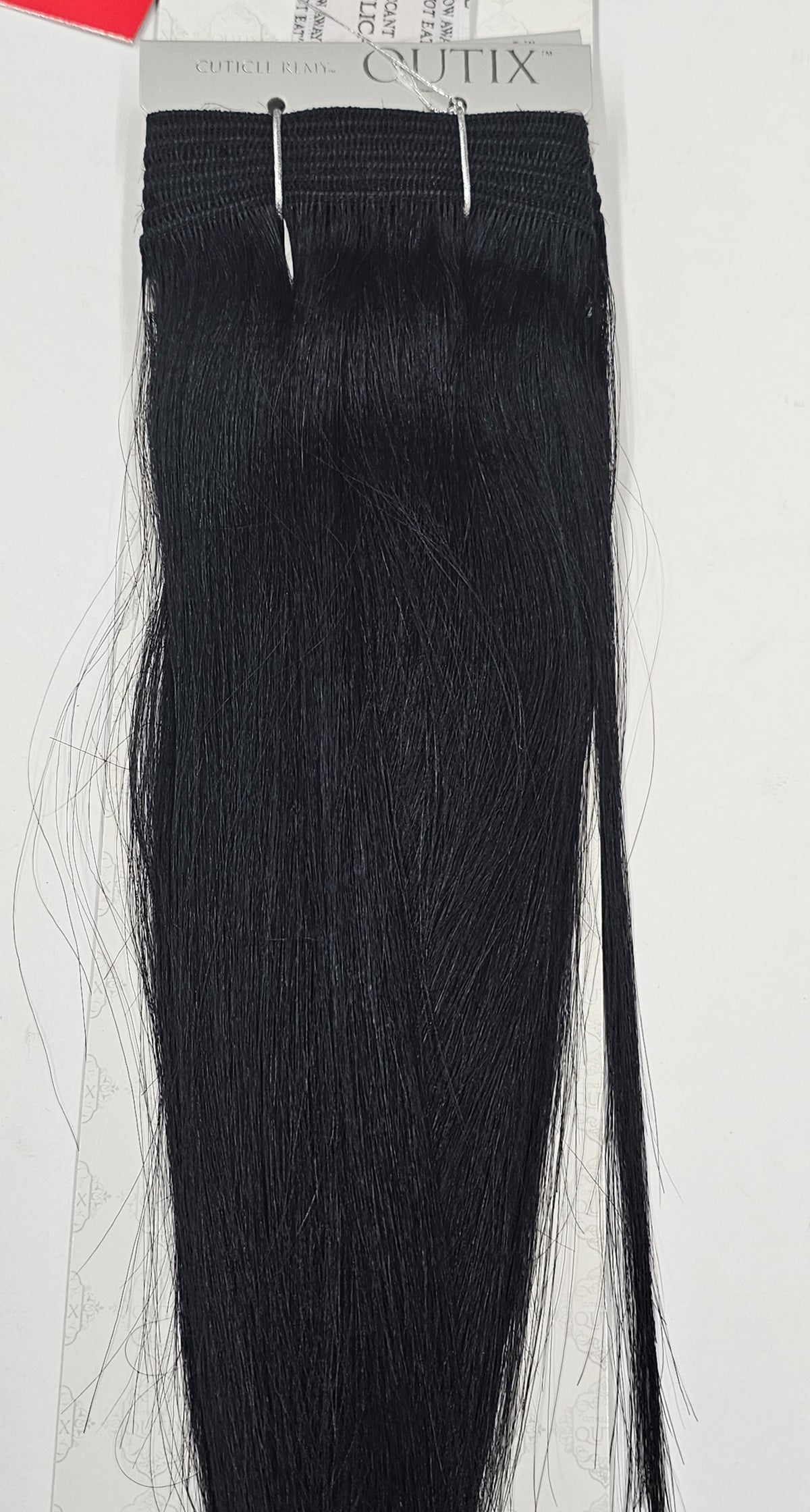 Model model human hair weave for sew-in; straight; cuticle remy; wefts image 4