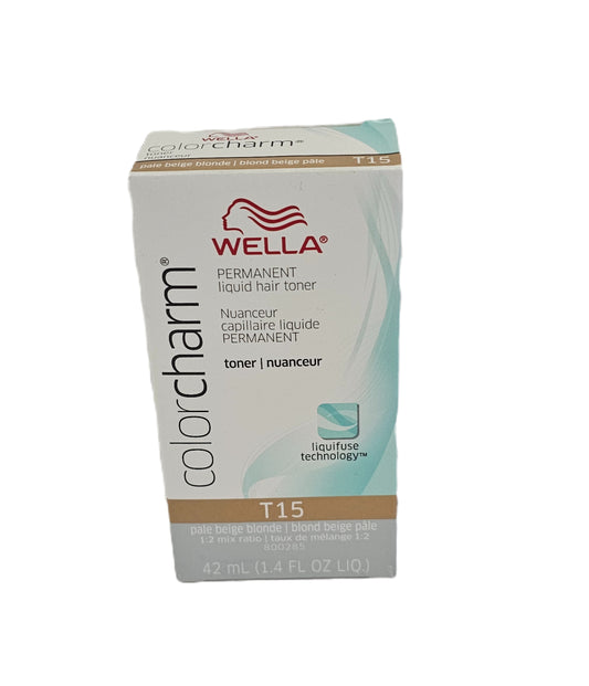 1 dozen Wella color charm liquid permanent hair color; T15; 1.42floz; image 1