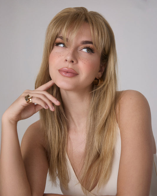 Fringe Flair | Monofilament Clip in Hair Piece by Amore
