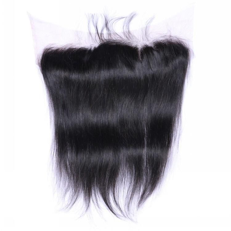 Straight human hair – 13x4 HD lace frontal