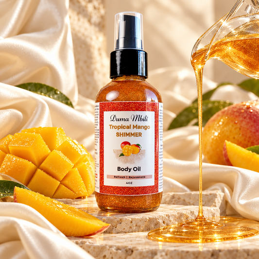 Tropical Mango Shimmer Body Oil