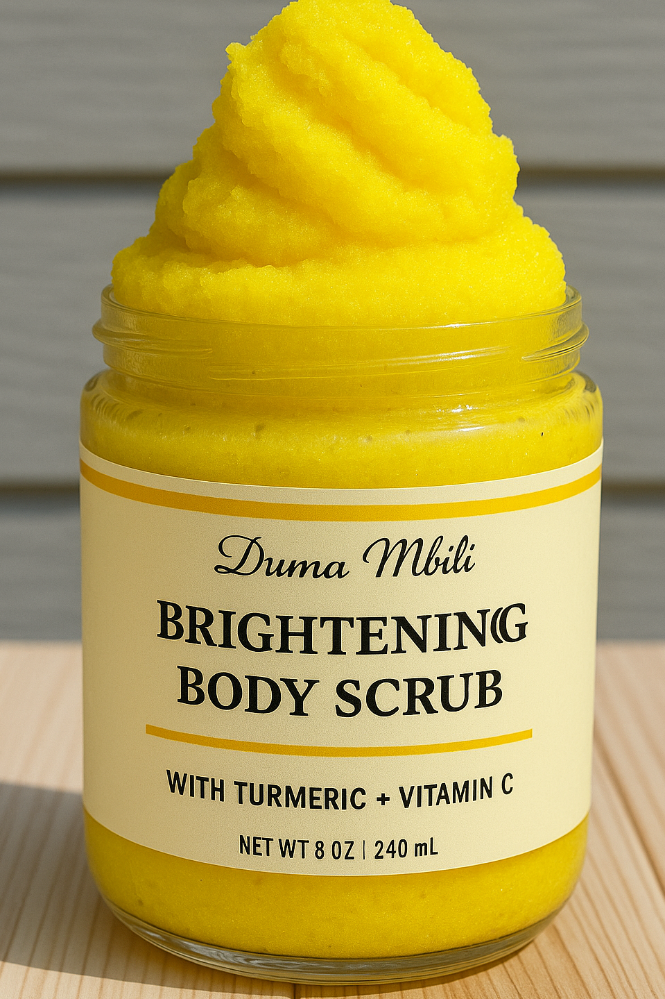 Turmeric Body Scrub