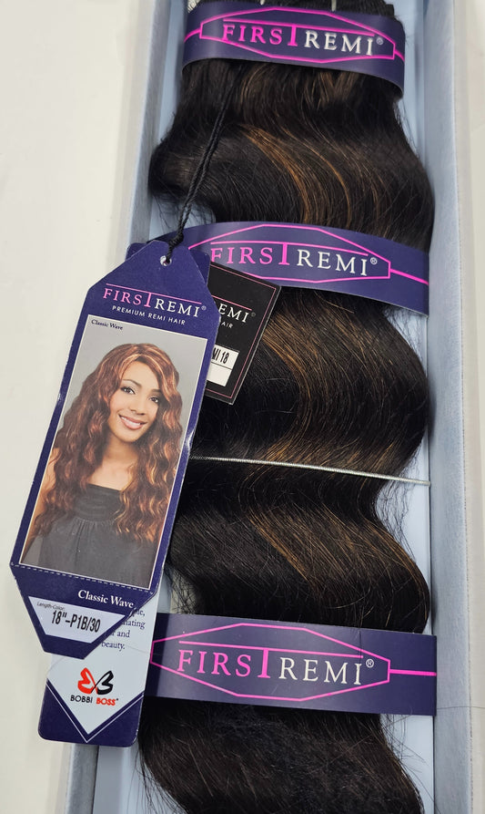 Curly premium remi human hair weave for sew-in; classic wave; wefts. image 1