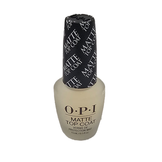 OPI nail lacquer Matte top coat; 0.5fl.oz image 0