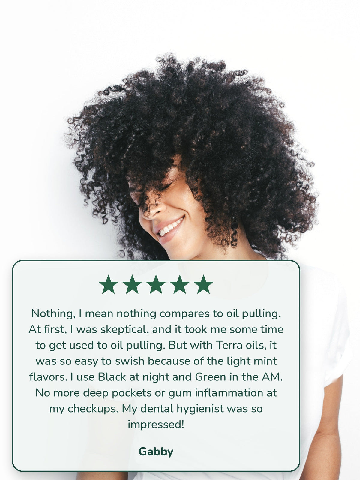 Ayurvedic Oil Pulling Set – Brilliant Black® Charcoal Whitening + Gentle Green® Neem & Moringa, 2 × 6.75 oz