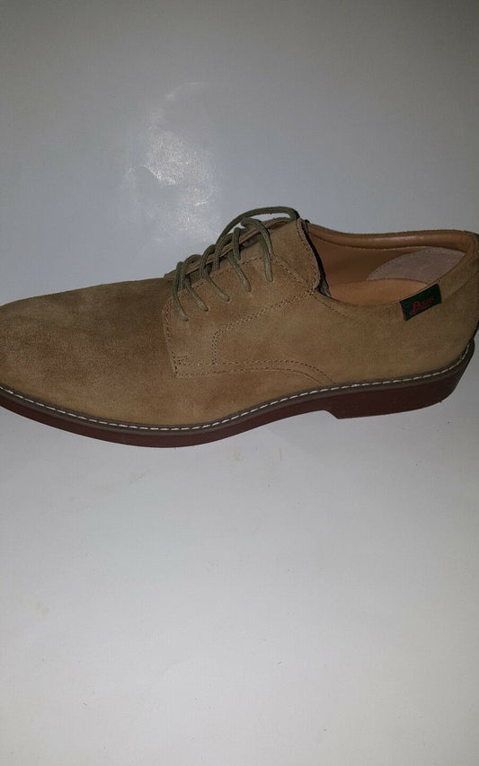 GH BASS PASADENA MEN'S OXFORD SHOES; LEATHER/ SUEDE/ TAUPE/00261900268 image 1