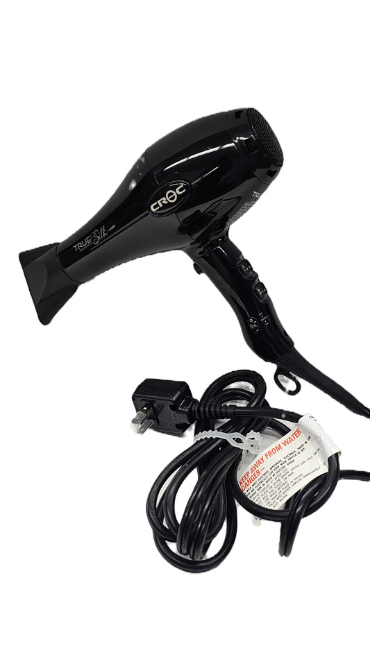 CROC - Classic True Silk Blow Dryer Black; YL-347 image 1