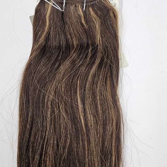 Indian remi ripple deep wet and wavy sew-in wefts; straight and wavy style image 1