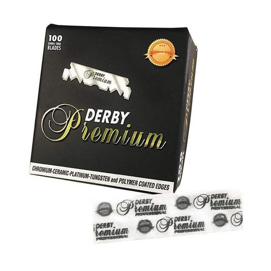 Derby Premium Single Edge Razor Blades 100 Pcs