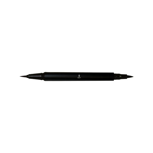 Dual Tip Liquid Eyeliner Pen – Black