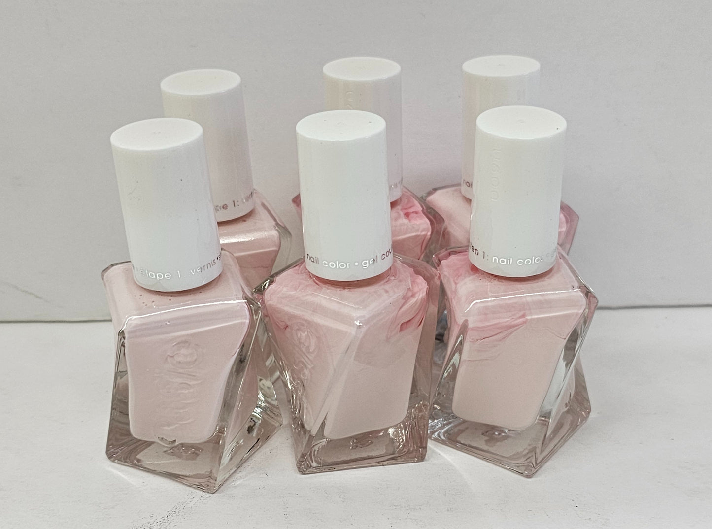 Set of 6 Essie Gel Couture Longwear Nail Polish, Matter Of Fiction, 0.46 fl. oz. image 2