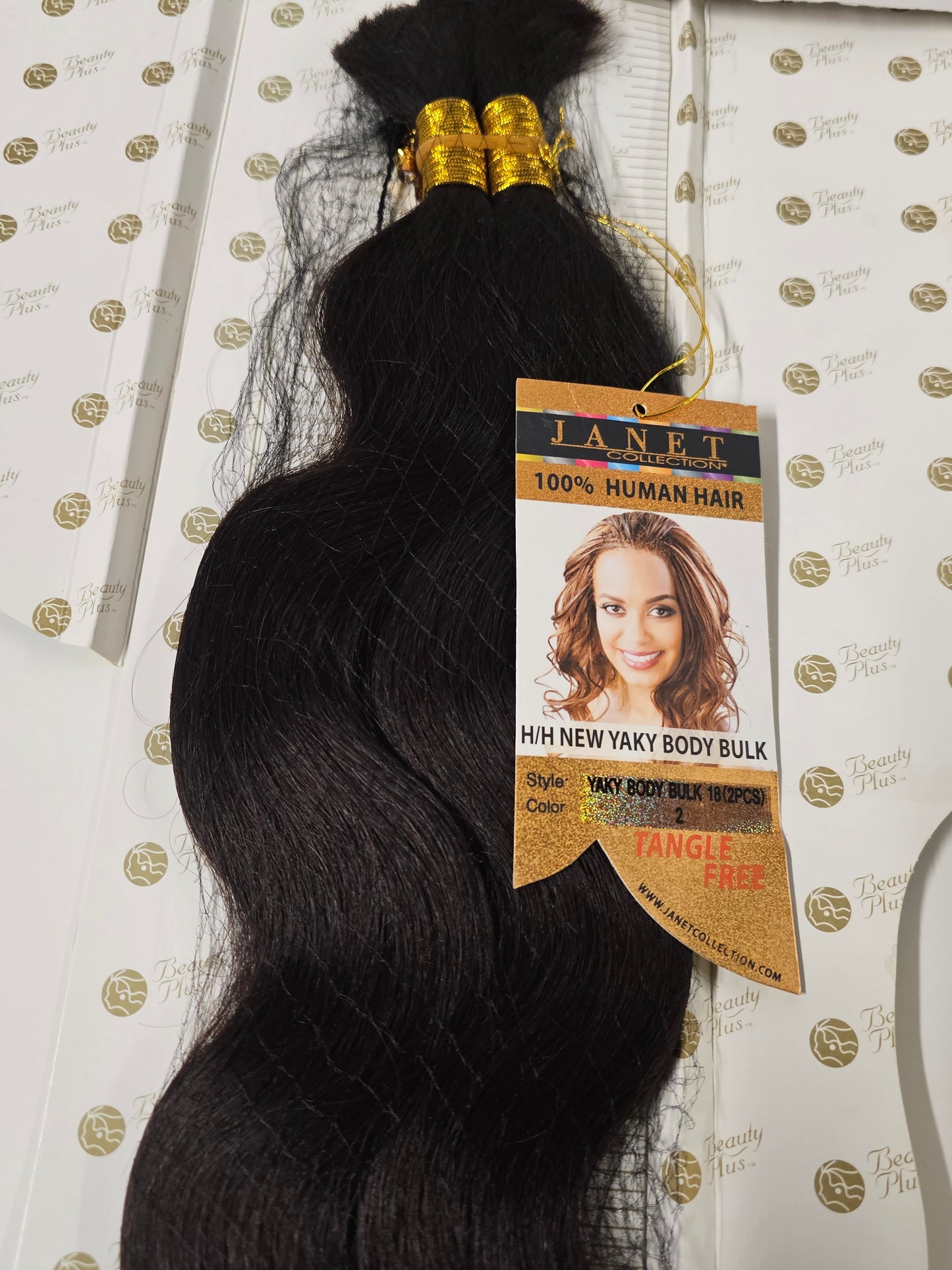 Curly human hair tangle-free new yaky body bulk for braiding; 100% human hair image 4