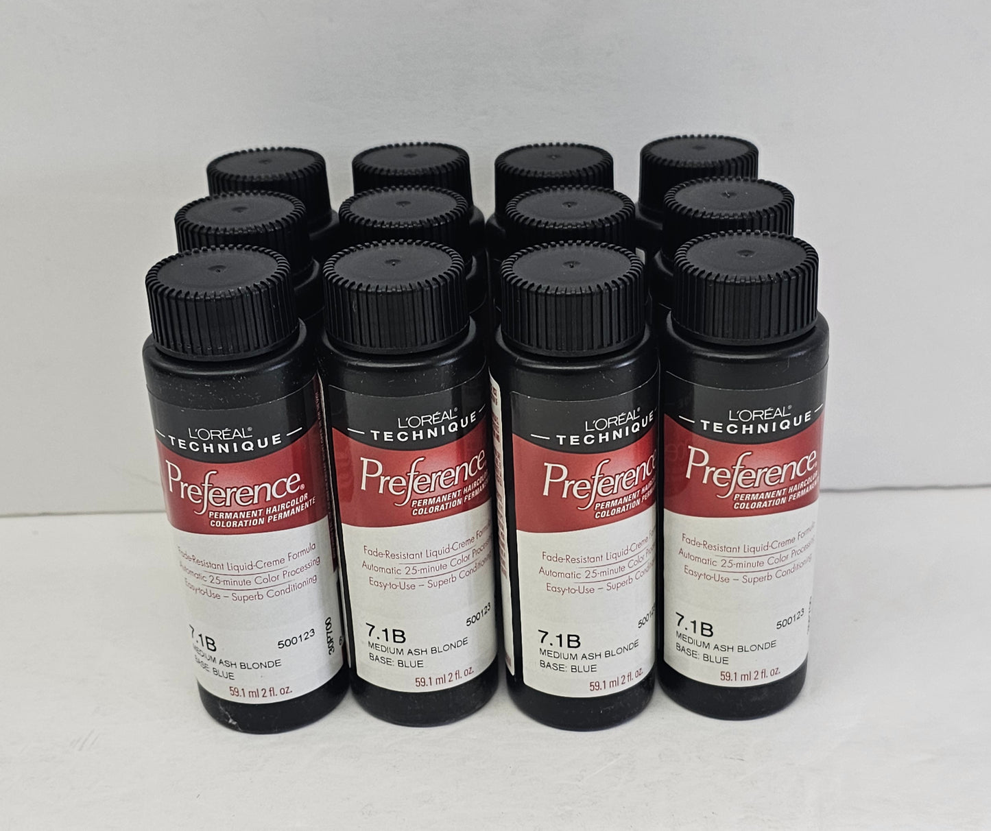 Set of 12 L'Oreal Technique preference permanent hair color; 2fl.oz; Unisex image 3