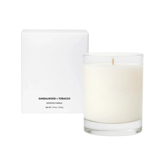 Scented Candle - Sandalwood + Tobacco