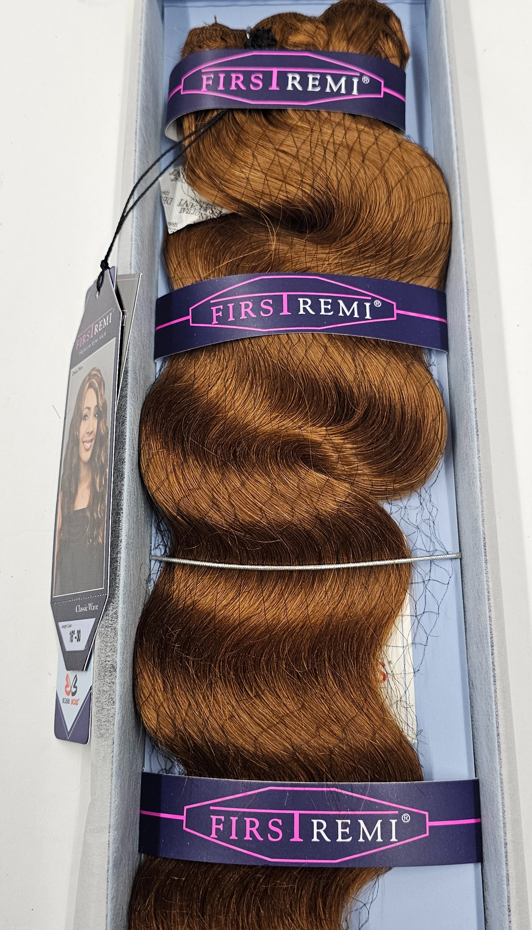Curly premium remi human hair weave for sew-in; classic wave; wefts. image 8