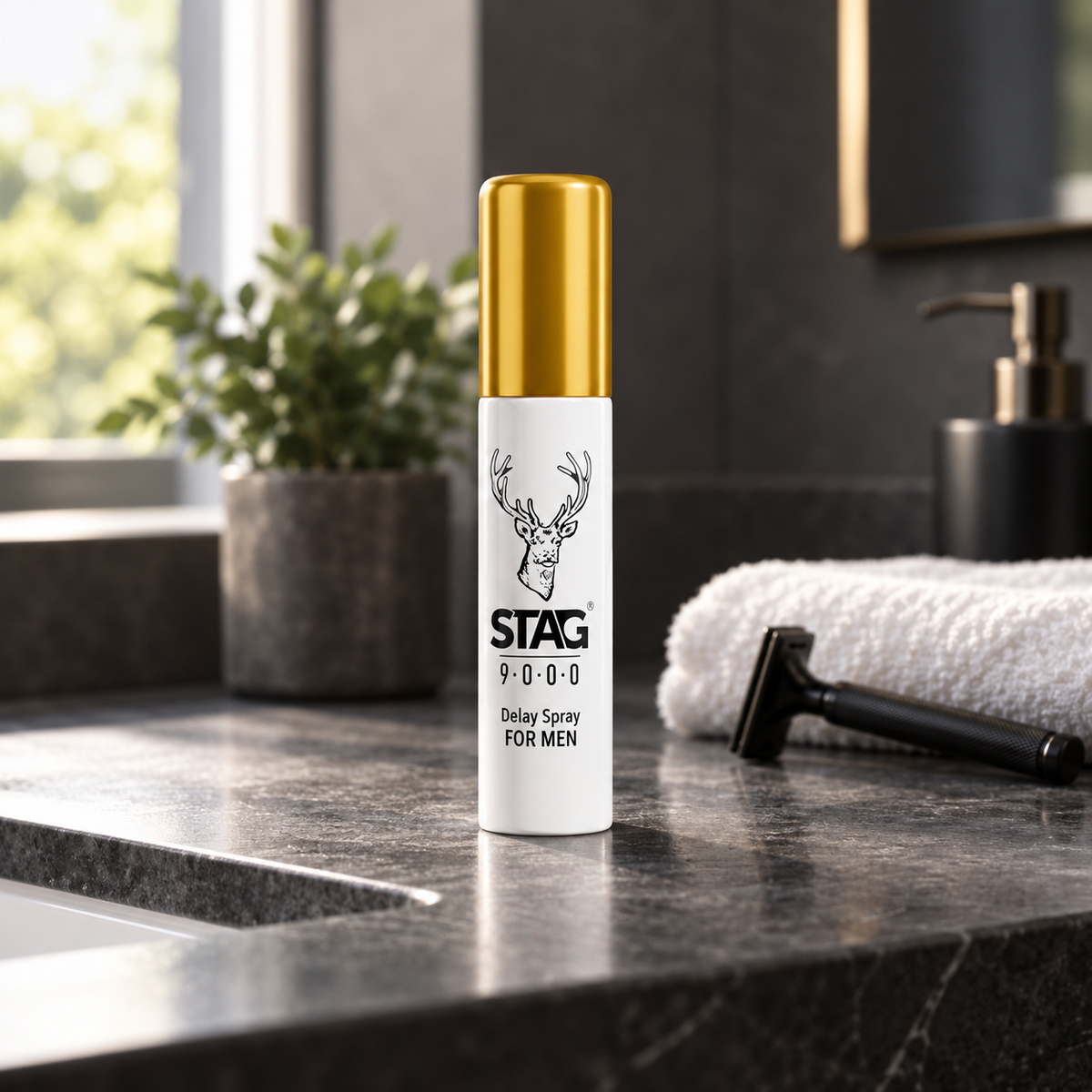 Stag 9000 Delay Spray for Men - 0.67 fl oz (20 ml)