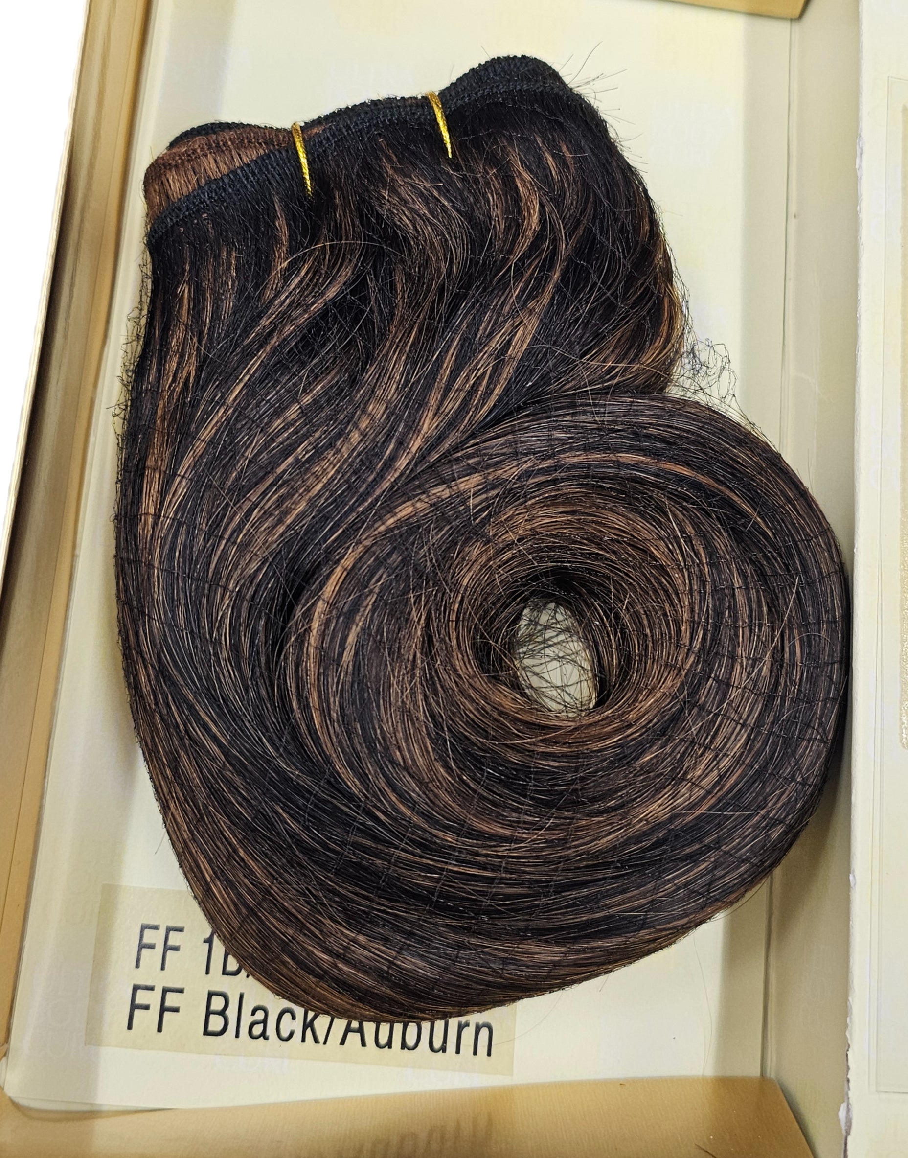 Curly human hair tangle-free weave for sew-in; Ultra body; wefts. image 1