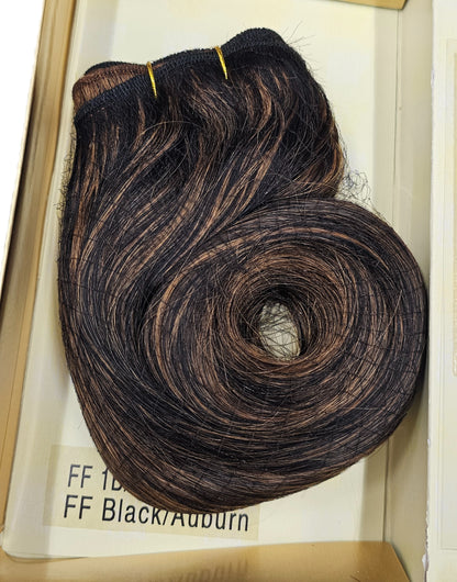 Curly human hair tangle-free weave for sew-in; Ultra body; wefts. image 1