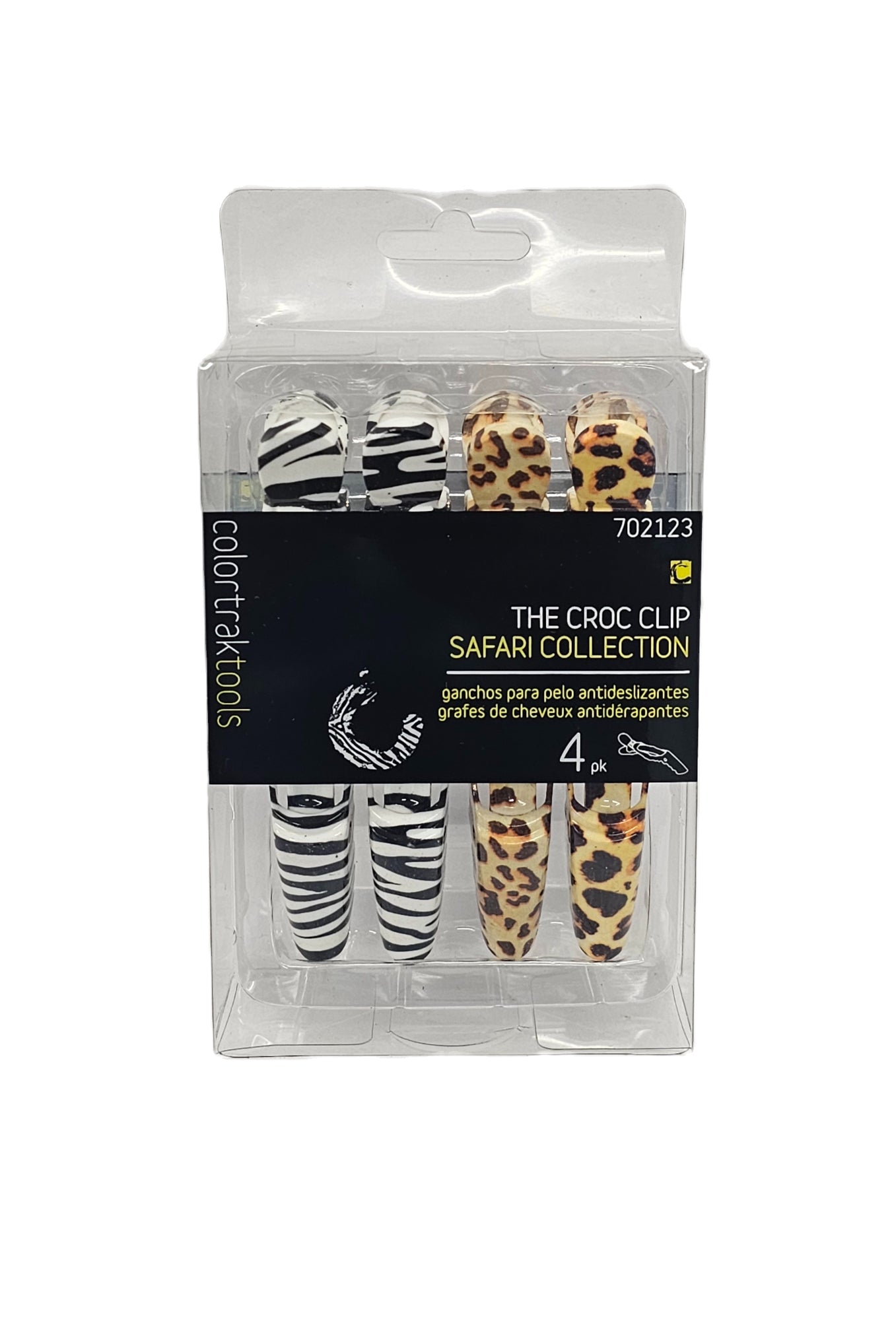 The croc clip Safari collection(4pcs) ; Colortrak image 2