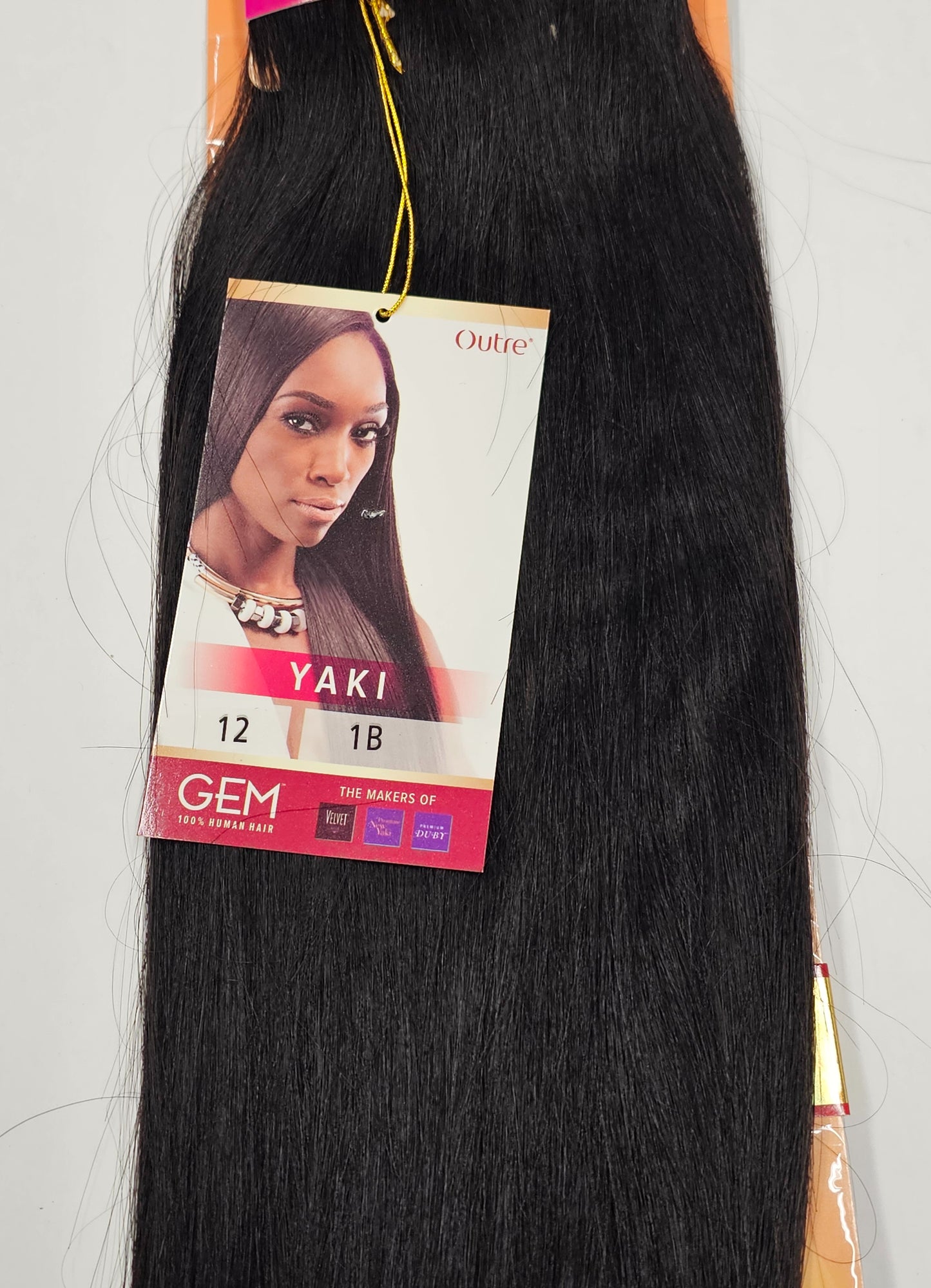 Human hair yaki weave argan oil smooth; shed-free straight sew-in weft. image 7