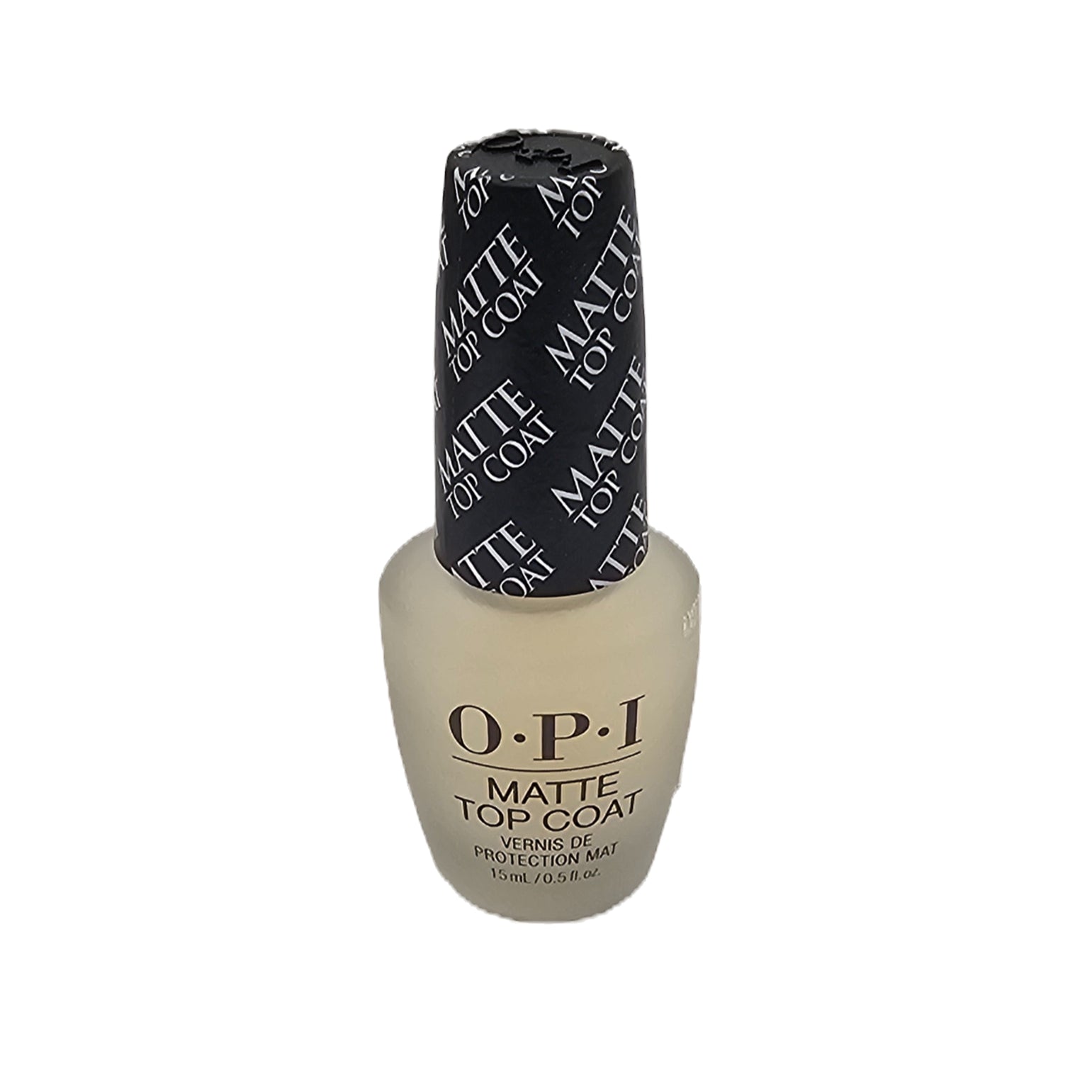 OPI nail lacquer Matte top coat; 0.5fl.oz image 1