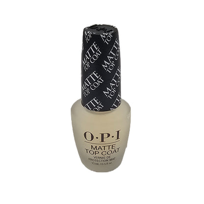 OPI nail lacquer Matte top coat; 0.5fl.oz image 1