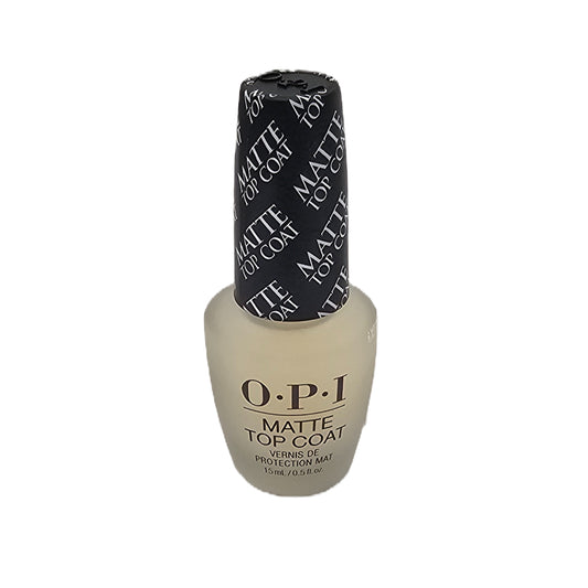OPI nail lacquer Matte top coat; 0.5fl.oz image 1