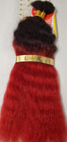 Human hair French refined super bulk tangle-free  wet wavy for braiding; TT39J image 0