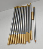 Set of 12 professional eyeliner pencil; Silver; 0.043oz image 0