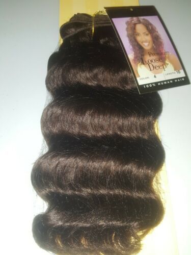 100% HUMAN HAIR WEAVE TANGLE FREE;LOOSE DEEP;CURLY; OUTRE PREMIUM;SEW-IN;WOMEN image 2
