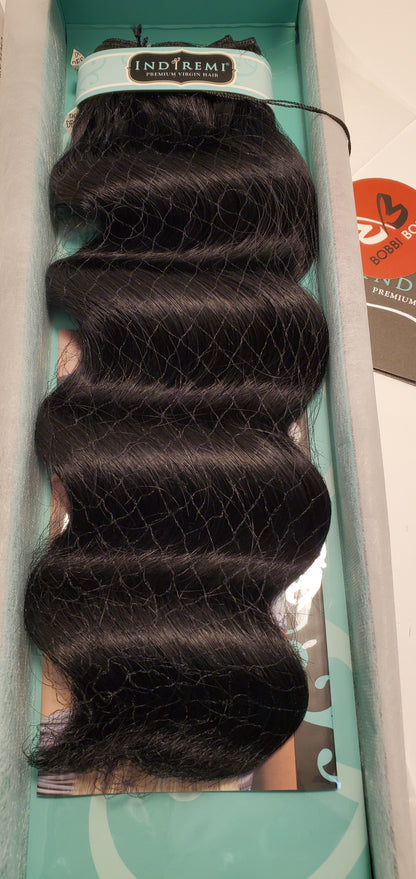 Bobbi Boss indi remi premium virgin human hair weave; ocean wave; weft; sew-in image 2