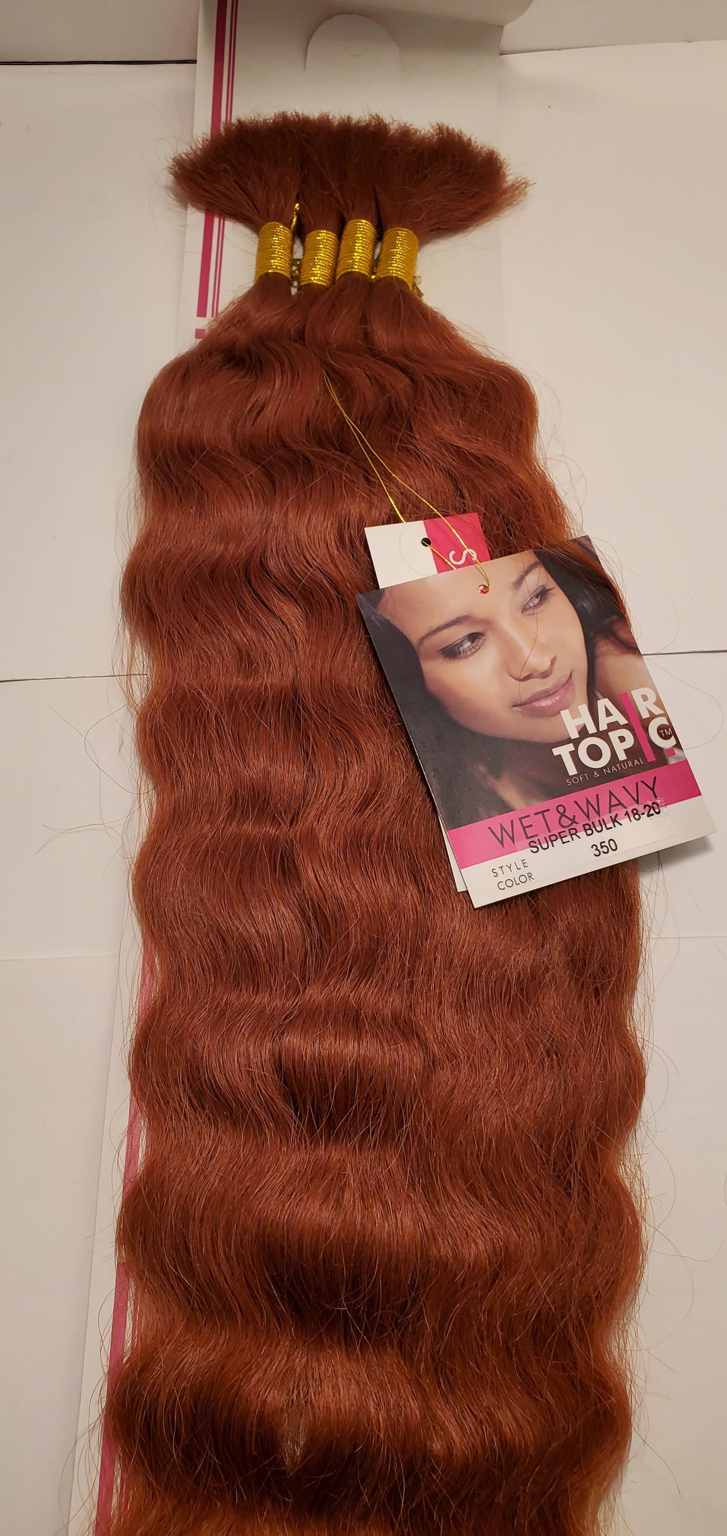 Human hair blended super bulk wet and wavy; tangle-free; braiding hair; soft and image 12