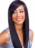 Remi human hair weave natural yaky straight; sew-in weft. image 0