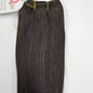 Human hair Yaky weave for sew-in; straight wefts Milky way Que image 3