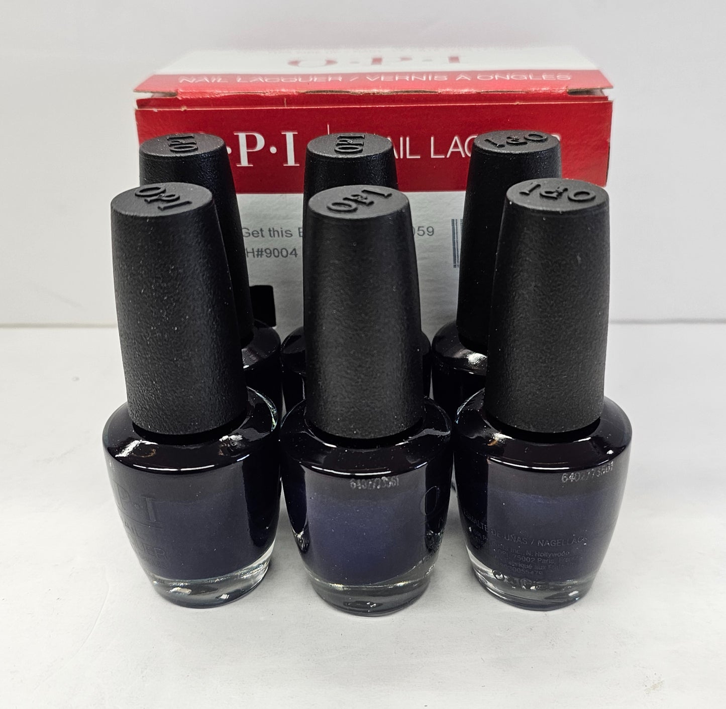 Set of 6 OPI Nail Polish, Yoga-Ta Get This Blue!, 0.5 fl oz image 0