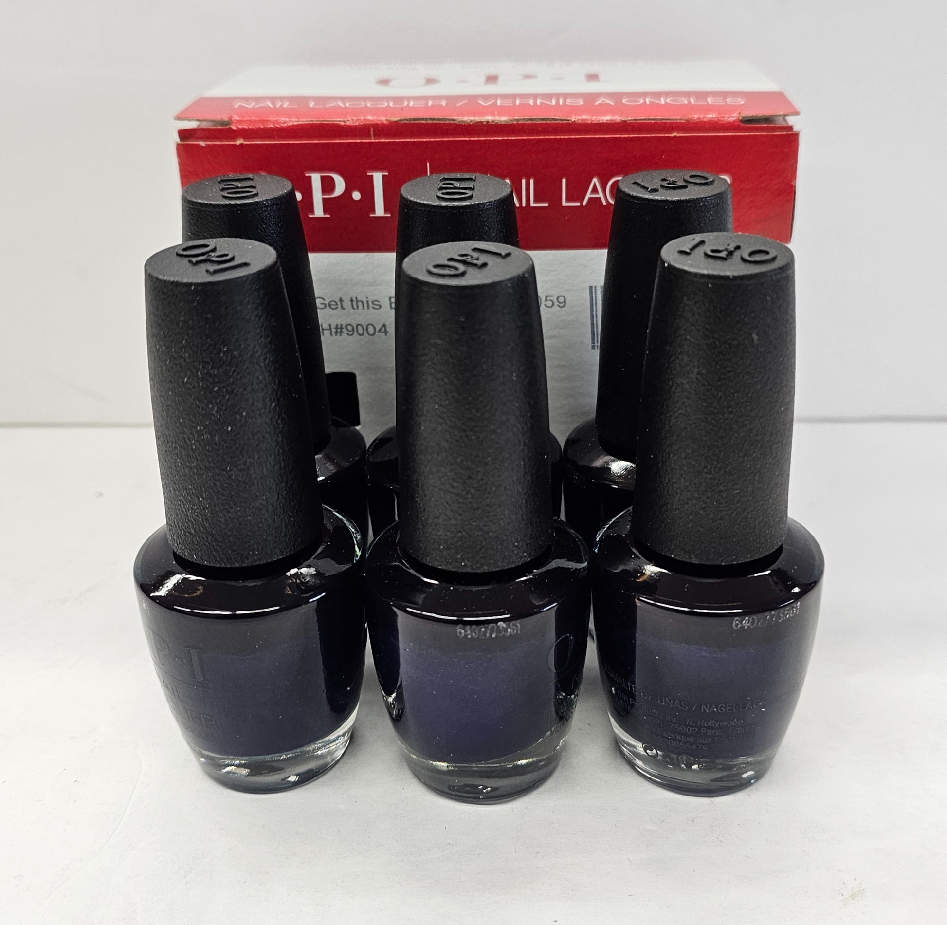 Set of 6 OPI Nail Polish, Yoga-Ta Get This Blue!, 0.5 fl oz image 0