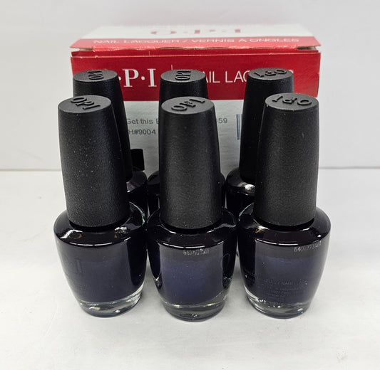 Set of 6 OPI Nail Polish, Yoga-Ta Get This Blue!, 0.5 fl oz image 0