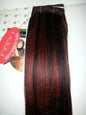 100% human hair new yaky weave tangle free; straight; weft; sew-in; 14 inch image 0